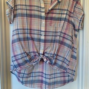 True Craft Plaid Camp shirt